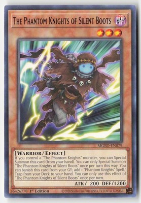 Yugioh - The Phantom Knights of Silent Boots MGED-EN079 1st Edition - Maximum Go