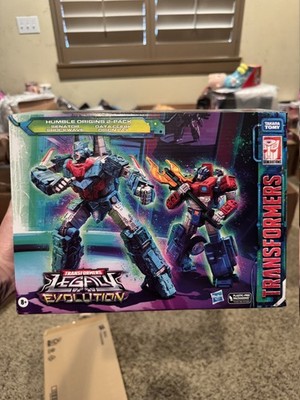 Transformers Legacy Evolution Humble Origins 2-Pack Shockwave & Orion Pax