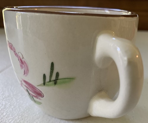 Vintage Stangl Pottery *Little Bo Peep* PINK Kiddieware Hand Painted Cup - Picture 4 of 7