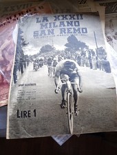 MILANO SAN REMO  1939 -sport illustrato 1939  : Gino Bartali	Legnano