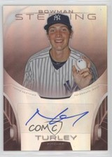 2013 Bowman Sterling Prospect Ruby Refractor 63/99 Nik Turley #BSAP-NTU Auto 0v0