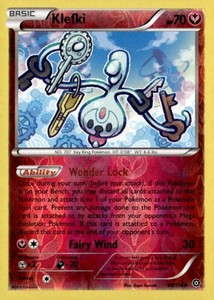 Klefki Uncommon Reverse Holo XY - Steam Siege 80/114 Pokémon TCG