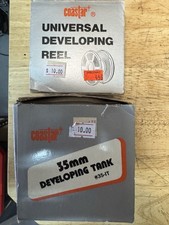 Coastar * Stainless Steel 35mm Film Developing Tank and Reel - single roll, 8 oz