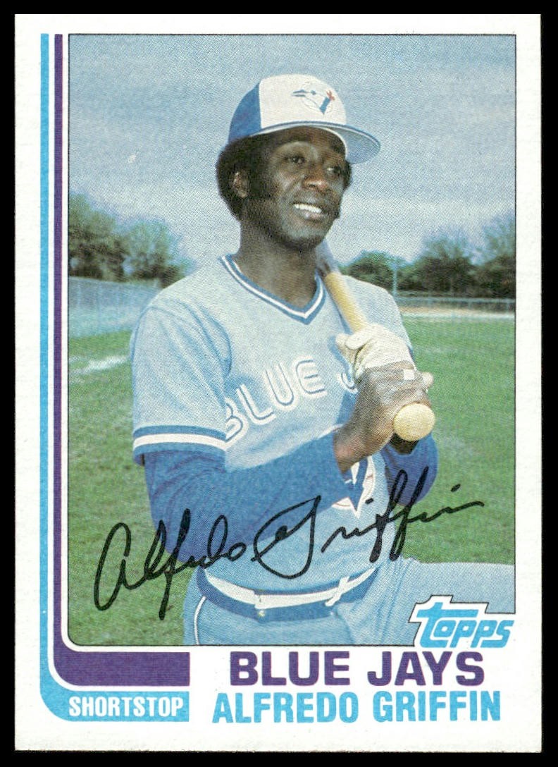 1982 Topps #677 Alfredo Griffin Toronto Blue Jays