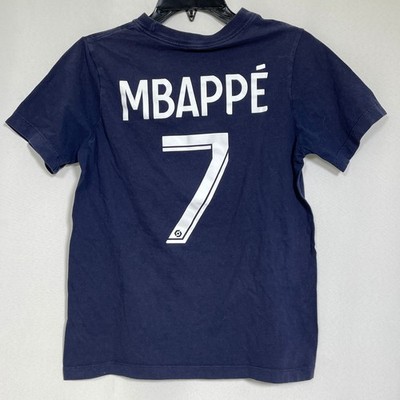 ウェア Nike Paris Saint-Germain MBAPPE 7 Kylian Mbappe #7 Paris Saint-Germain Nike Navy Soccer Jersey T