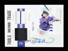 2020 Absolute Tools of the Trade 2 Swatch Signatures /140 Sam Hilliard Auto 00u2