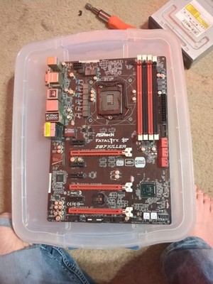 ASRock Fatal1ty Z87 Killer Motherboard ONLY, ( FOR PART/NOT WORKING AS IS )