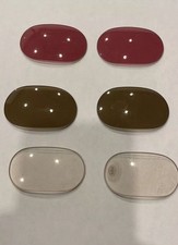 Occhiali da sole Cartier Must Louis originali vintage lenti 55 marrone rosso panaromico