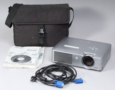 WORKING SHARP PG-A20X MULTI-MEDIA PROJECTOR W CASE, CORDS, SOFTWARE AND MANUALS