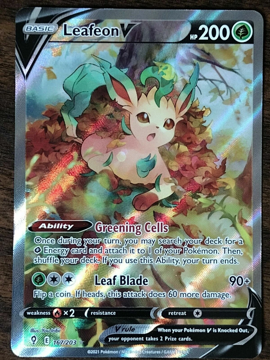 Pokemon Leafeon VMAX Alternate Art Secret www.transports.gov.gn