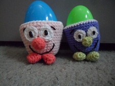 Handmade Crocheted Easter Egg Holders