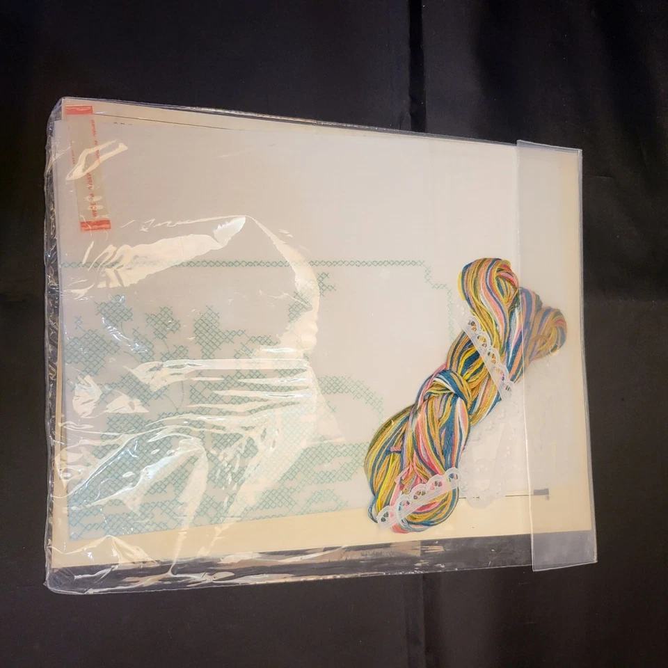 Bucilla Stitchery Sampler Kit "Celebración" Boda Aniversario Record 11" X 14" Foto 4 de 4