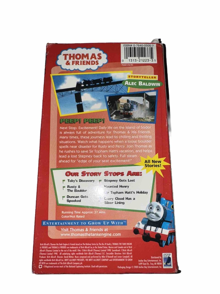 Thomas the Tank Engine & Friends Spills & Chills VHS 2000