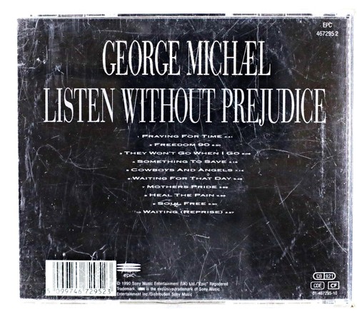 George Michael - Listen Without Prejudice Vol. 1 (CD 0) - Picture 3 of 3