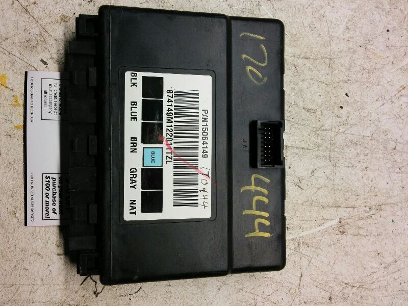 Chassis ECM Body Control BCM Left Hand Dash Fits 03-07