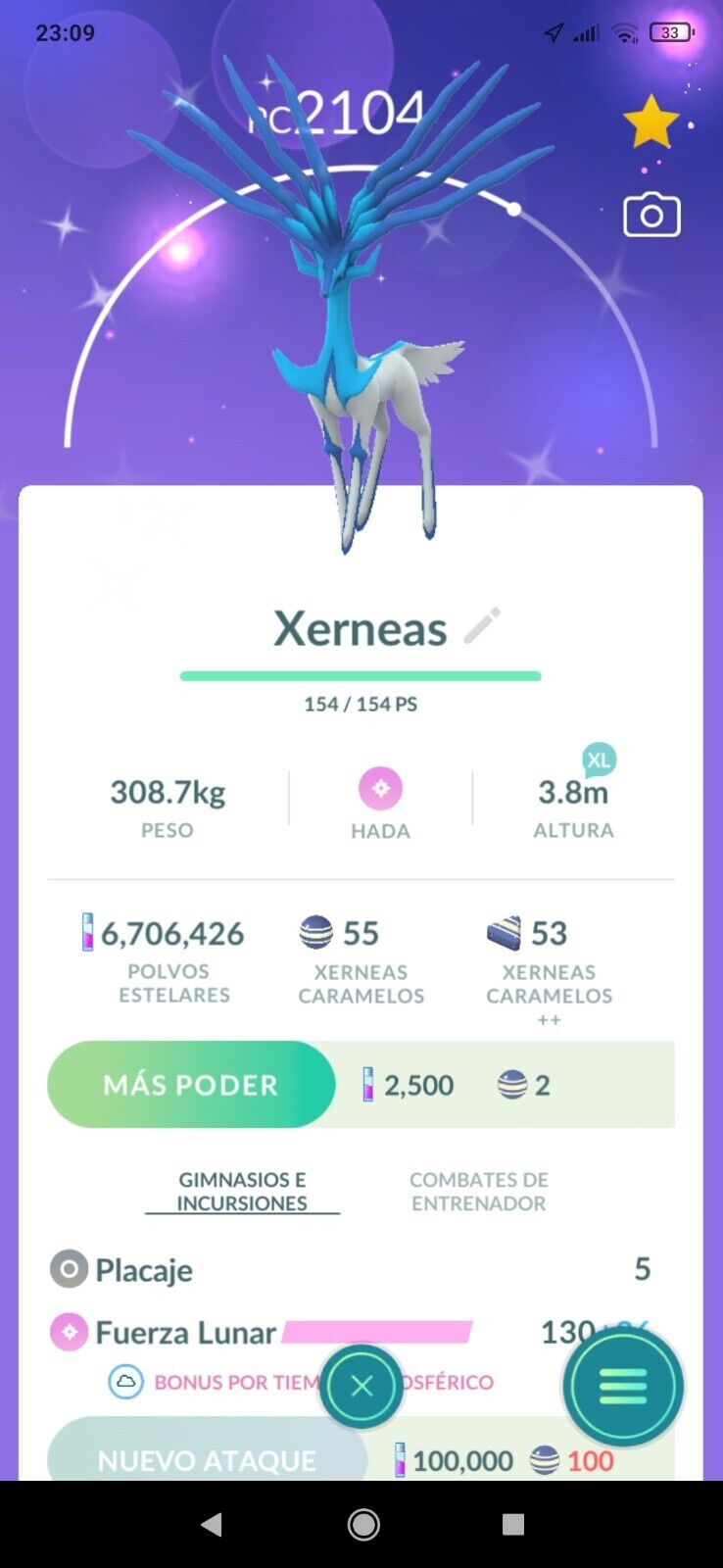 Xerneas (Pokémon) - Pokémon GO