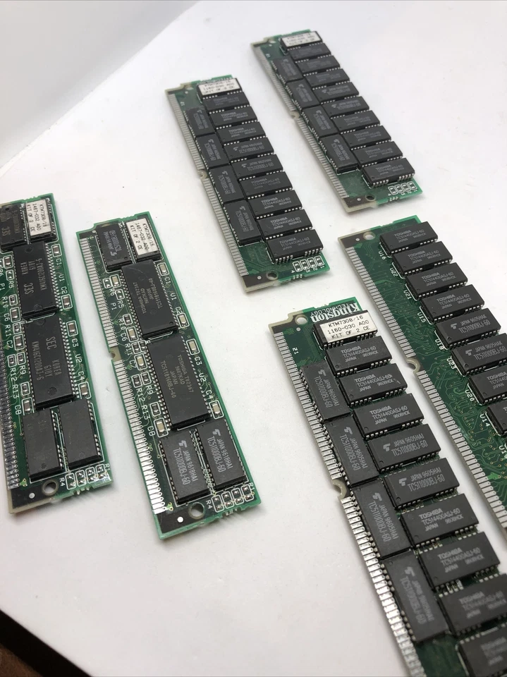 2pc Kingston 8MB FPM PARITY 16MB Total SIMM 72-PIN 2X36 Memory KTM0130 KTCPL433 - Image 2 of 4