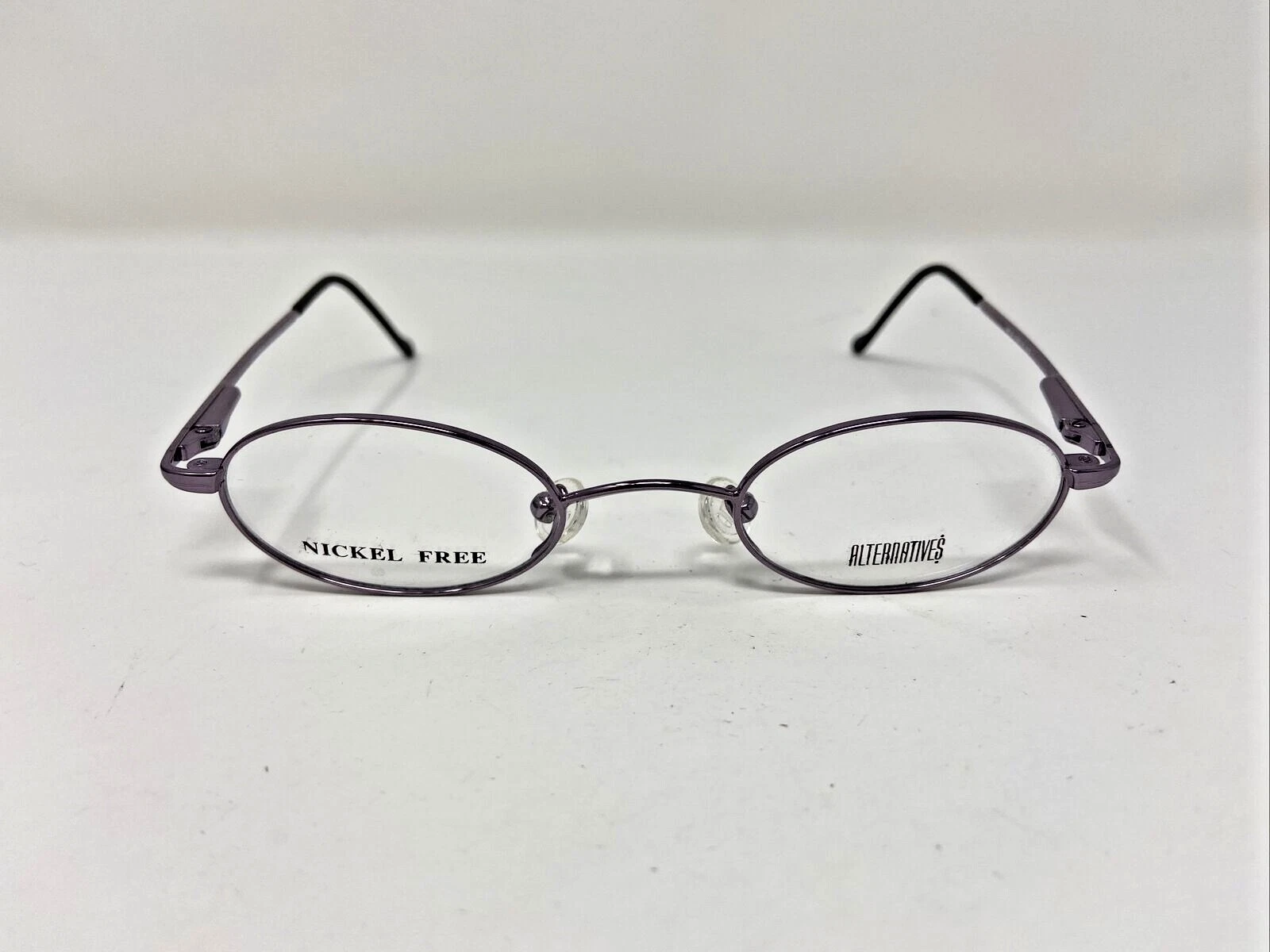 ALTERNATIVES Eyeglasses Frames NF 4 3 40 19 120 Purple Black Full Rim S512