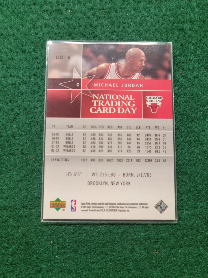 michael jordan upper deck - Image 2 of 2