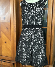 Xscape,black laser cut,cocktail,prom,evening,z16W,petticoat,xxl,full circle,New