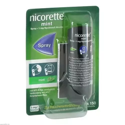 NICORETTE Mint Spray 1 mg/Sprühstoß NFC 1 ST PZN 18215149 - Bild 1 von 1