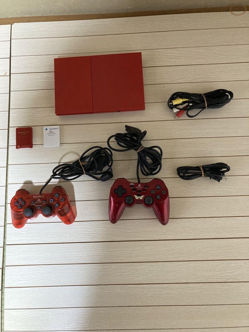 未使用！ PlayStation2 SCPH-90000 シナバーレッド PS2 楽天市場】PS2 薄型 シナバーレッド 本体 【すぐ遊べるセット