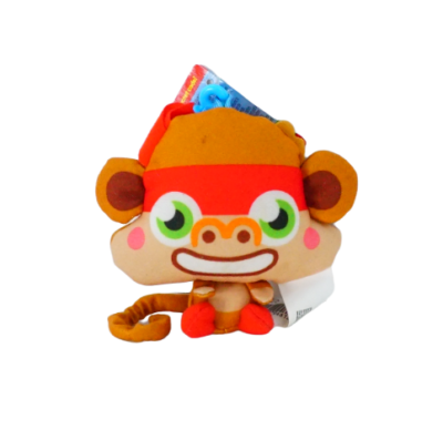 Moshi Monsters Chop Chop Clip On Plush Chimpanzee Keychain