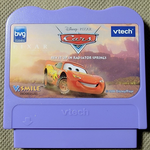 2 V.Smile Cartridges Bob the Builder Busy Day Cars Rev It Up In Radiator Springs - Picture 10 of 11
