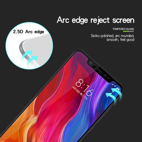 For LG Q6 Gorilla Tempered Glass Screen Protector Full Coverage - Picture 2 of 9
