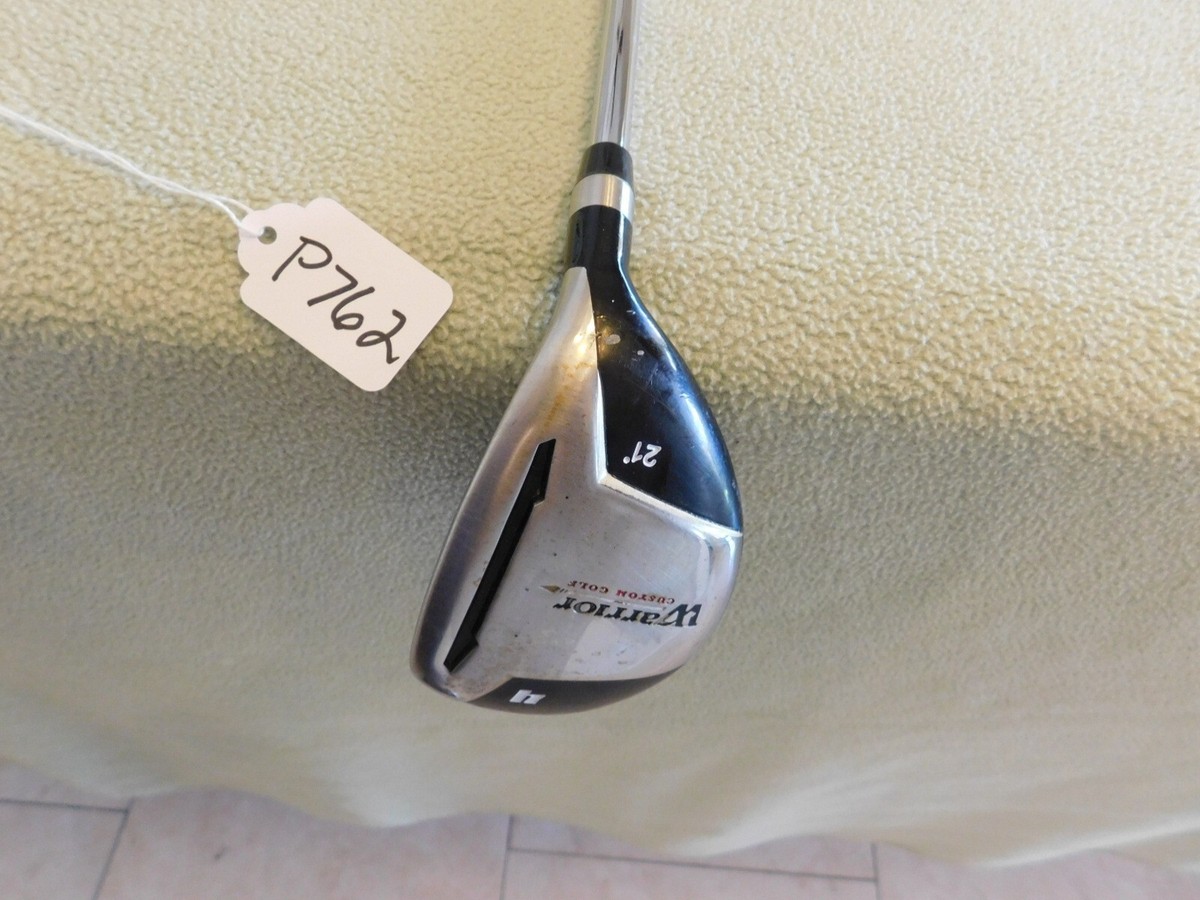 ボール WARRIOR Warrior Custom Golf Stiff Flex Steel Shaft 21* 4 Hybrid 39