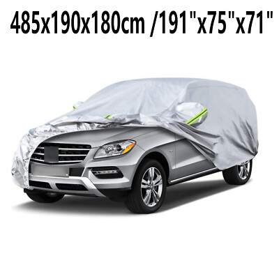 Heavy Duty SUV Car Cover Waterproof Rain Dust UV For Mercedes-Benz ML GLB GLC
