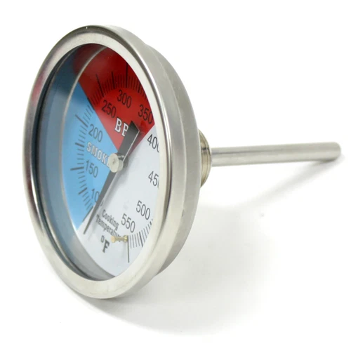 2PCS Temperature Thermometer Gauge | Barbecue BBQ Grill Smoker Pit Thermostat 3" - Picture 4 of 8