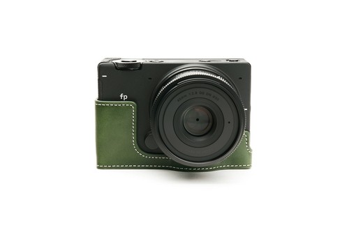 Handmade Genuine Leather Half Camera Case Bag Cover for Sigma fp fpl Five Colors - Picture 27 of 47