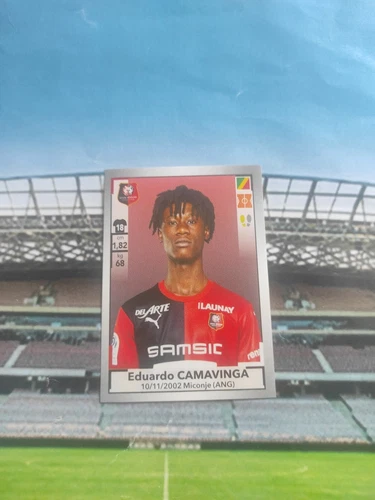 2019 2020 Panini Foot - Eduardo Camavinga Rookie RC Rennes 424 Real Madrid 