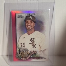 2022 Allen & Ginter Chrome Base Magenta #75 Eloy Jimenez /199