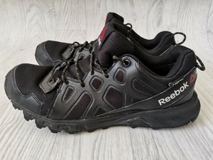 MENS GENTS REEBOK SAWCUT 4.0 GORETEX TRAIL WALKING BLACK SHOES TRAINERS UK  7 | eBay