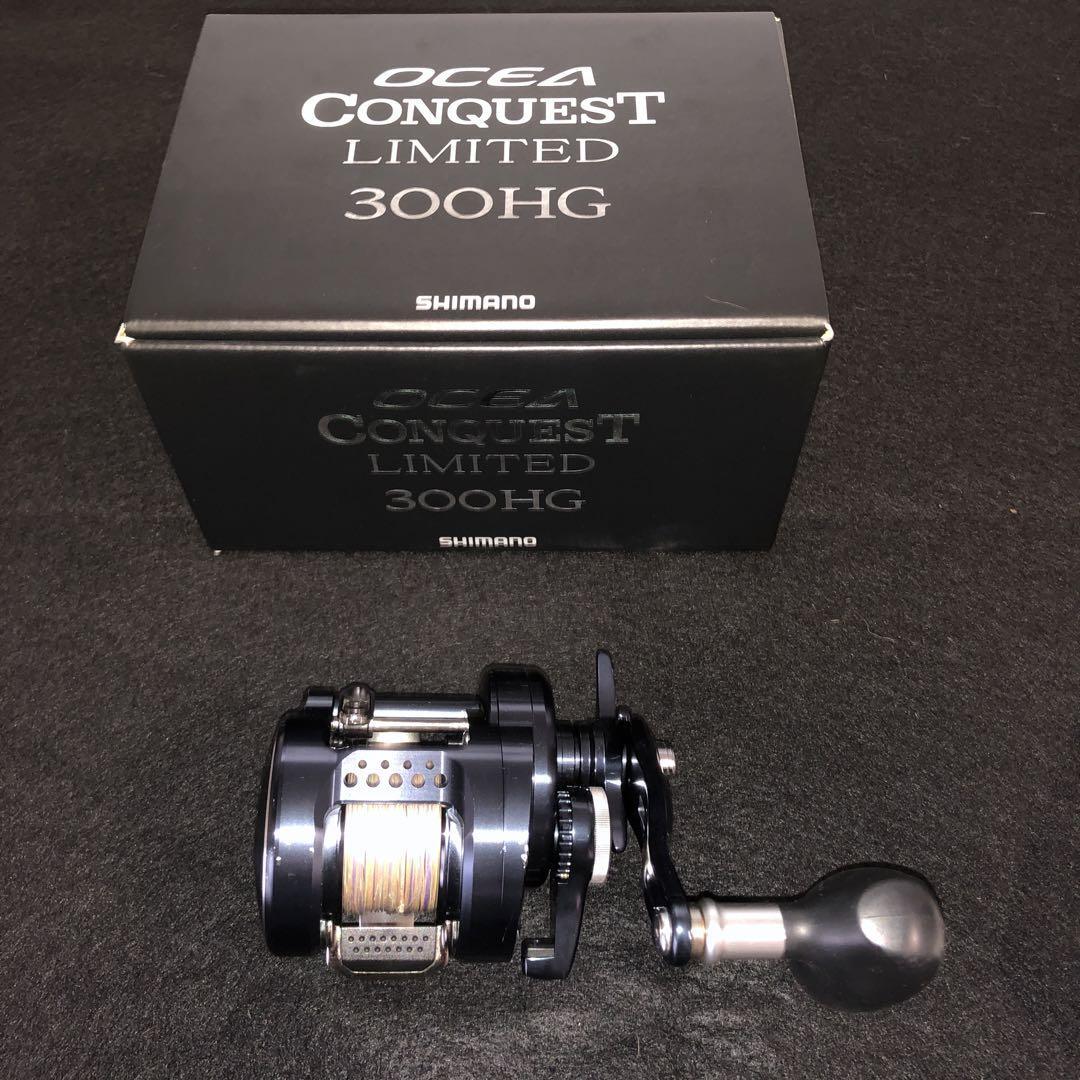 リール OCEA CONQUEST LTD300HG Shimano Reel Baitcast Ocea Conquest 300 HG 2022 Right Hand