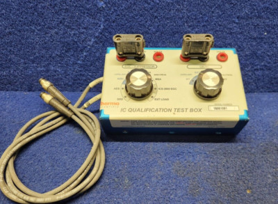 IC Qualification Test Box  Thermo Scientific 072005 EGC/CR-TC/SRS/AES