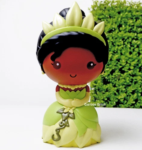 Disney Princess And The Frog Tiana Coin Piggy Bank Figural Pvc Collectible 9.5"