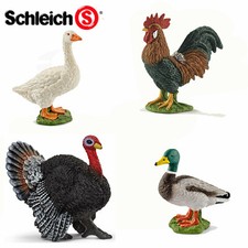 SCHLEICH World of Nature Farm BIRDS Choice of 7 Hens, Ducks, Turkey all with Tag