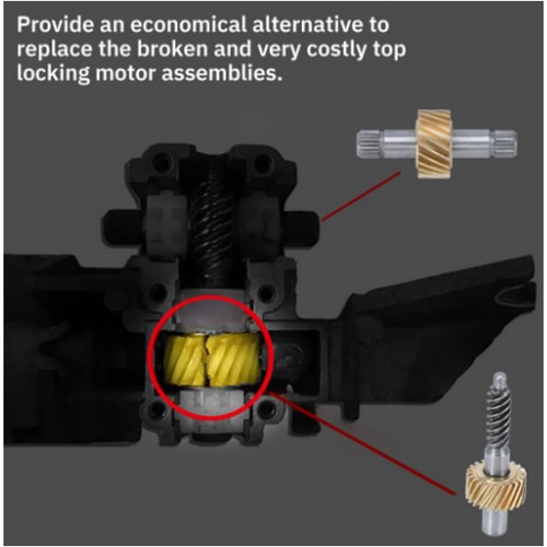 Convertible Top Latch Motor Gear Repairing Accessories For BMW E36 E46 E64 - Picture 17 of 20