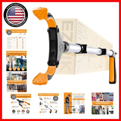 Lightweight 43-Inch Grabber Tool with Magnetic Tip   Perfect for Seniors