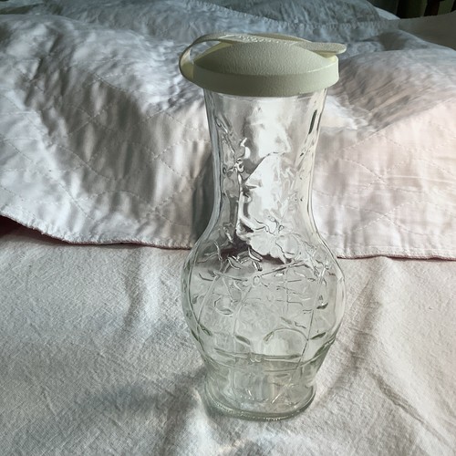2 Vintage Good Seasons Salad Dressing Glass Cruet Bottles Shakers w/Lids - Picture 5 of 20