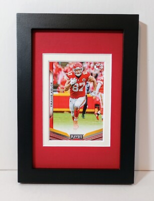 Travis Kelce Kansas City Chiefs Framed Football Card Plaque 2019 Panini Playoff