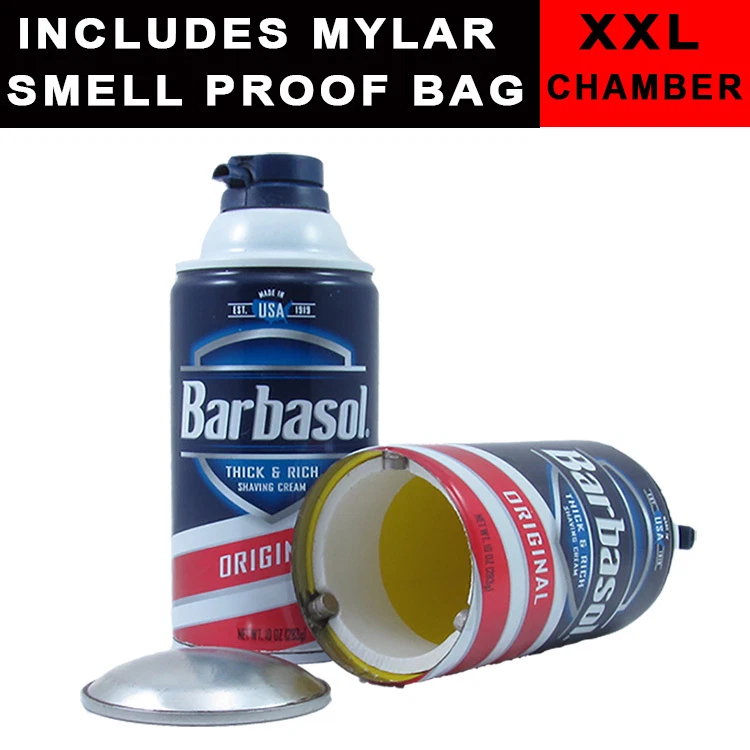 STASH365 STASH CAN SHAVING CREAM HIDDEN DIVERSION HOME SAFE HIDE CASH JEWELRY SECRET +