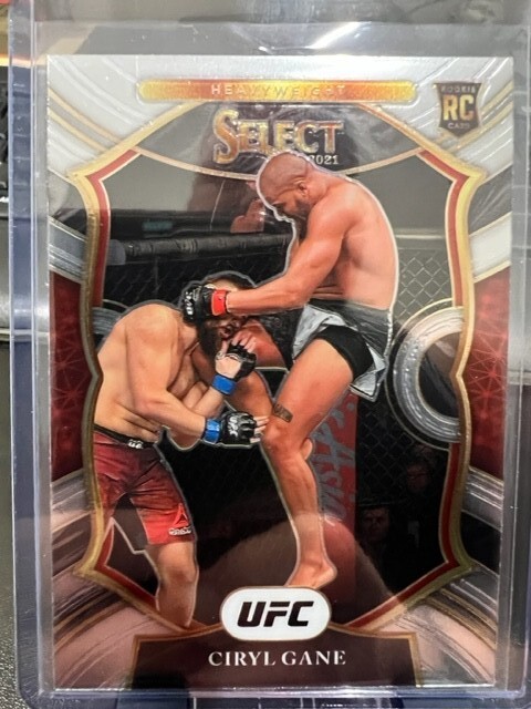 2021 Panini Select UFC Ciryl Gane Concourse Rookie RC #98 HEAVYWEIGHT