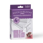 - Craft Supplies RockaBlocks 4 Pack - Fits Wide Variety of Stamps