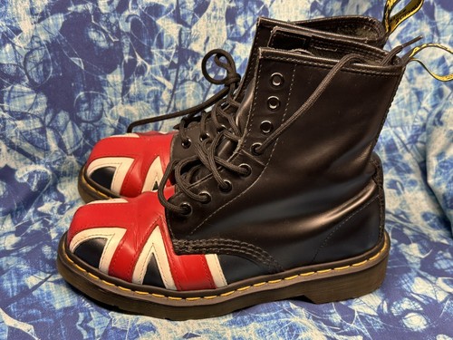 Stivali Dr Martens Union Jack Flag taglia 6L - Foto 5 di 16