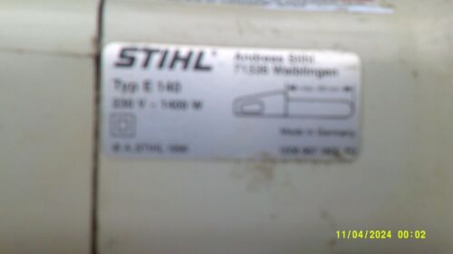 Stihl Elektrosäge E 140 gebraucht Voll -funkionstüchtig ! - Bild 5 von 7