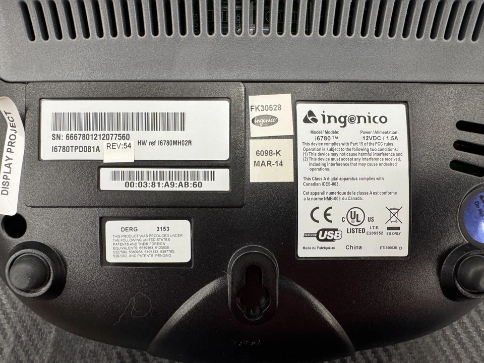 Ingenico i6780 Payment Terminal – Tested and Working - Image 3 of 4